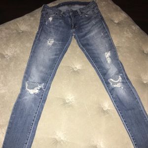 Ralph Lauren Ripped Jeans.